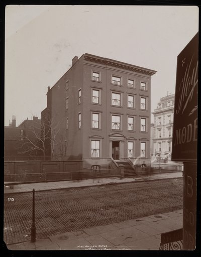 The Mrs. William Astor residence, 5th Avenue and 34th Street, New York by Byron Company